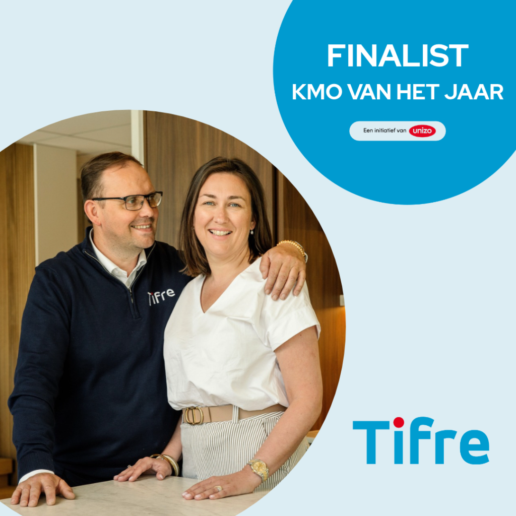 Tifre is finalist voor KMO van het jaar 2026
