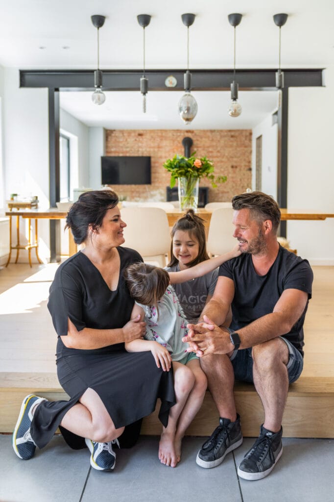 Tevreden klanten met hun renovatie